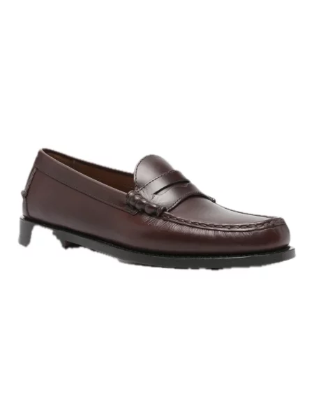 Półbuty Sebago skórzane brązowe