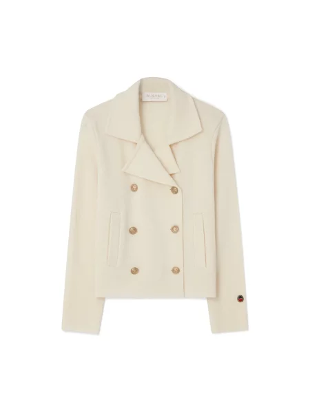 Marynarka Busnel wełniana biała