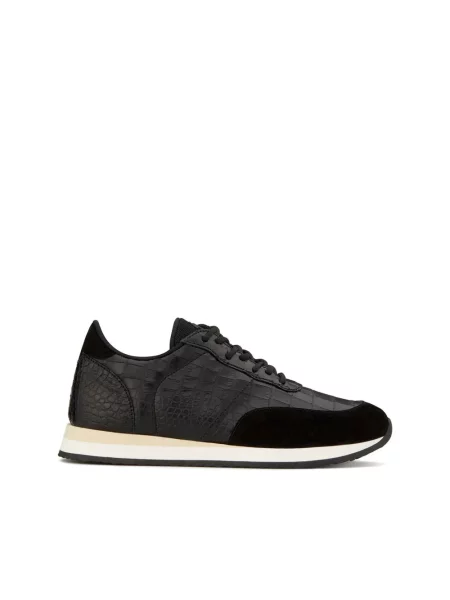 Sneakersy Giuseppe Zanotti skórzane czarne