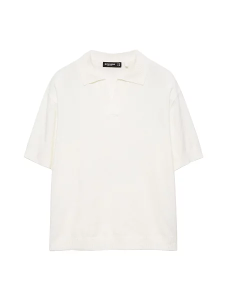Pull&Bear Pulover vuneno bijela