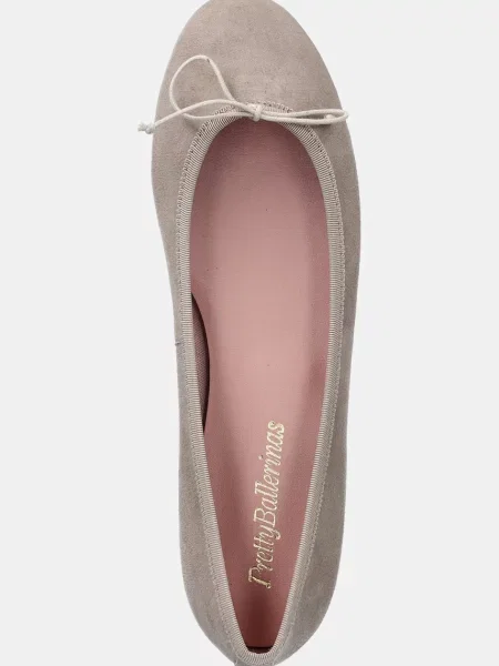 Замшевые балетки Pretty Ballerinas