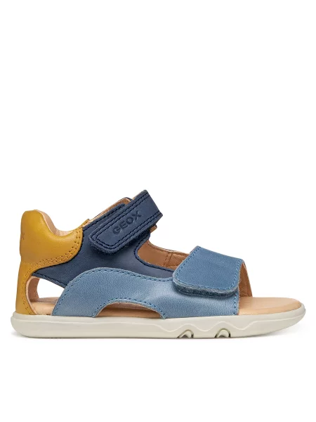 Chlapecké barefoot sandály Geox modré