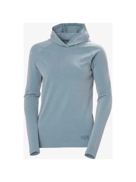 Bluza z kapturem Helly Hansen Tyri niebiesko-szara XS szara