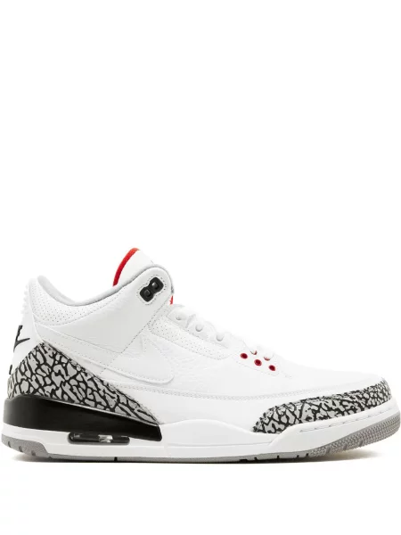 Sneakerși Jordan 3 Retro alb