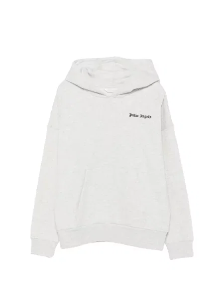 Bluza z kapturem dziecięca Palm Angels szara