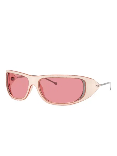 Ochelari de soare Diesel roz