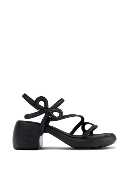 Sandale Camper cu funde din piele negru