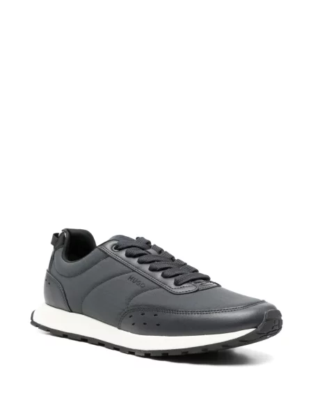 Sneakerși Boss matlasate albastru