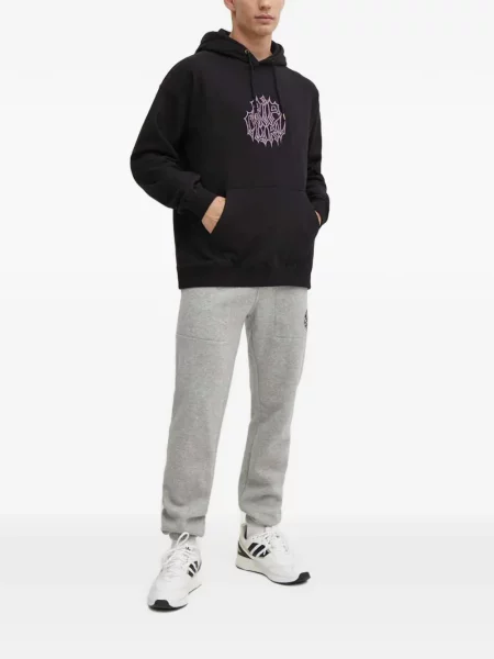Hanorac cu glugă Rip Curl cu imagine cu cordon negru