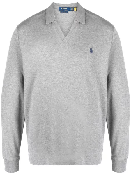 Polo marškinėliai Polo Ralph Lauren su gobtuvu žalia