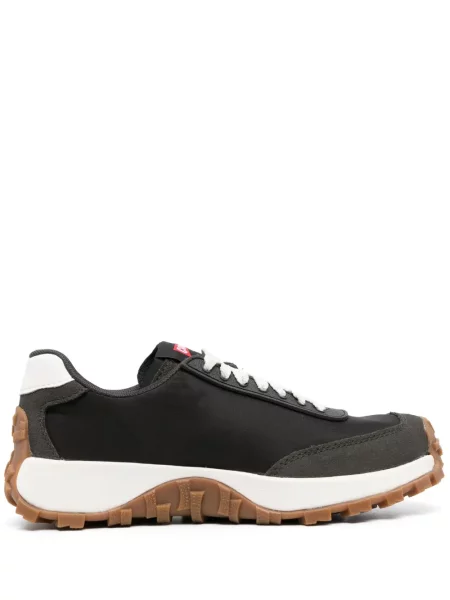 Sneakerși Camper cu șireturi din dantelă negru