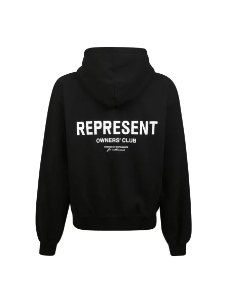 Bluza z kapturem Represent z kapturem czarna