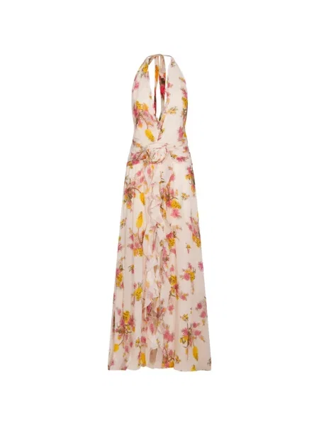 Rochie Blumarine cu model floral cu imagine de costum
