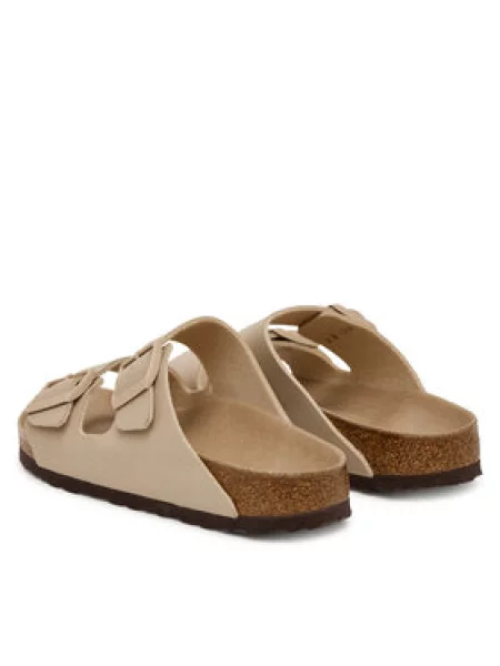 Birkenstock natikače s niskim potplatom za žene Arizona Birko-Flor bež