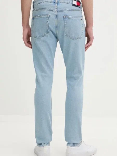 Tommy Jeans jeansy slim taper niebieskie