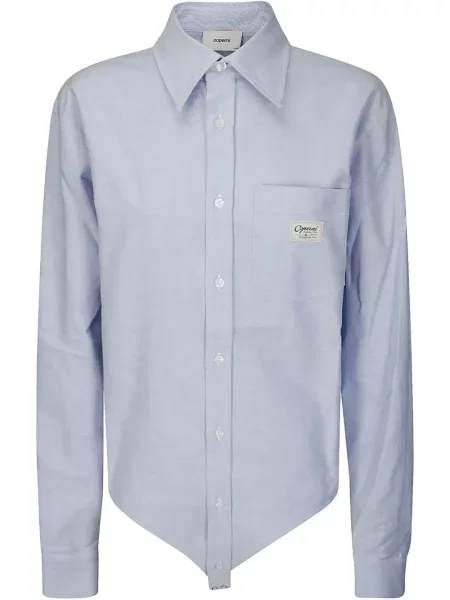Cămașă Coperni din țesătură twill albastru