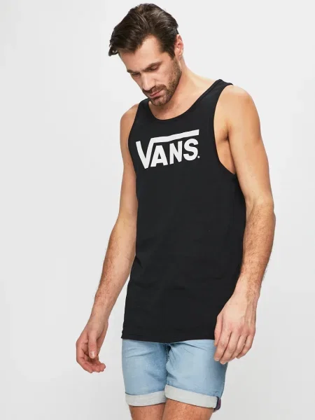 Vans Тениска черно