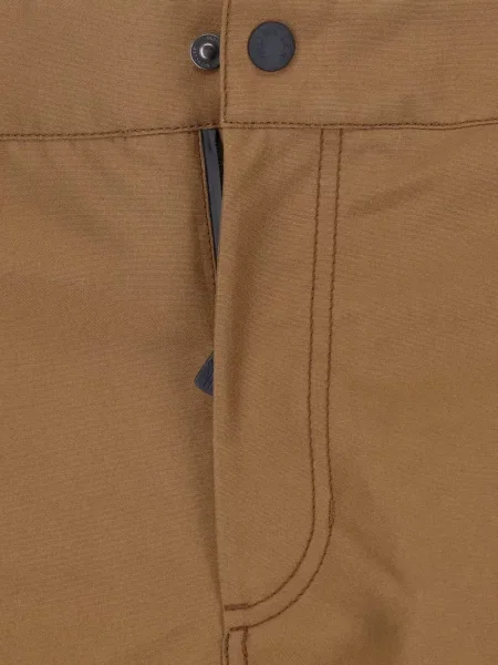 Pantaloni cargo Moncler Grenoble cu autograf maro