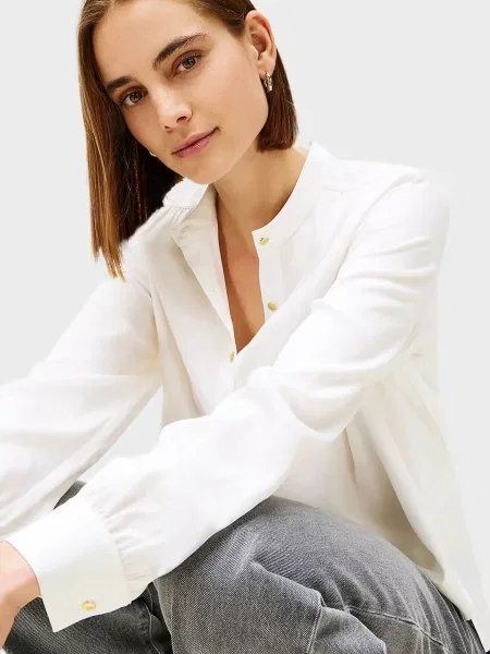 Твілова блуза Tommy Hilfiger біла