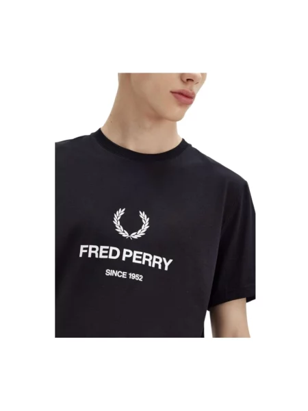 Koszulka Fred Perry czarna