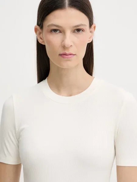 Calvin Klein Póló Ekru bézs