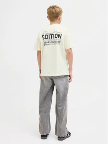 Jack & Jones Junior Marškinėliai Dynamic Dust geltona