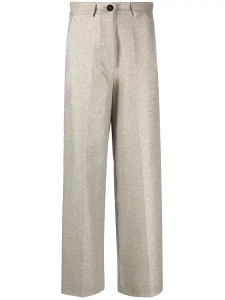 Pantaloni Forte_forte argintiu