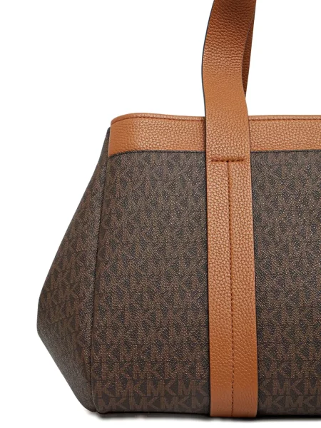 Portofel Michael Michael Kors cu volane plisat de lână negru