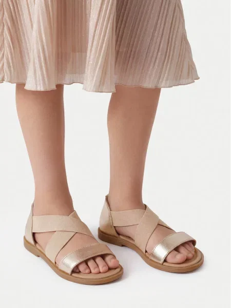 Lasocki Young Sandały VERNIS Złoty