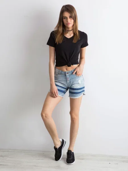 Szorty Factory Price niebieskie