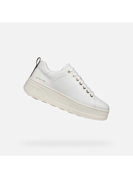 Sneakerși Geox alb