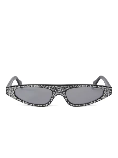 Ochelari de soare Pinko cu imprimeu geometric de cristal negru