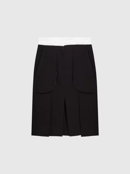 Спідниця Victoria Beckham чорна
