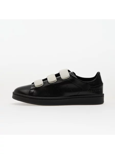 Sneakersy Y-3 na rzep skórzane czarne