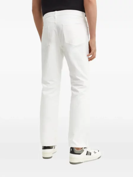 Široké legíny Polo Ralph Lauren bílé