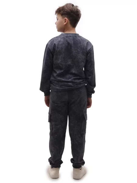 Дитячий Спортивний костюм STREAM темно-сірий віскоза/поліестер сірий