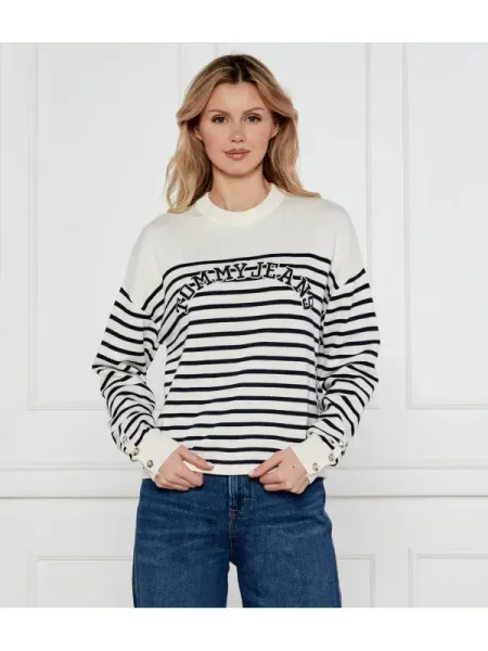 Tommy Jeans Kötött pulóver VARSITY |