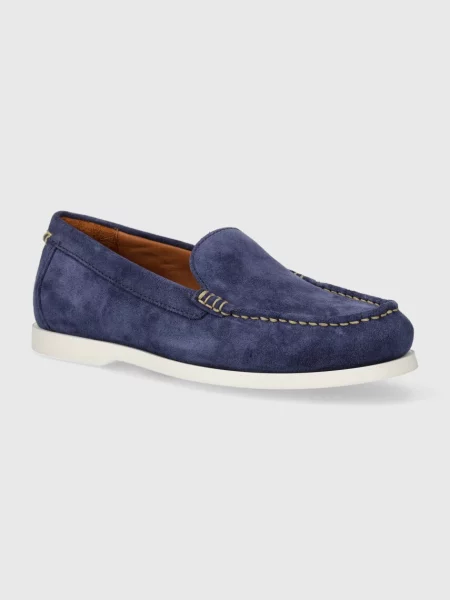 Polo Ralph Lauren mocasini din piele intoarsa Merton Vnetn barbati marin albastru