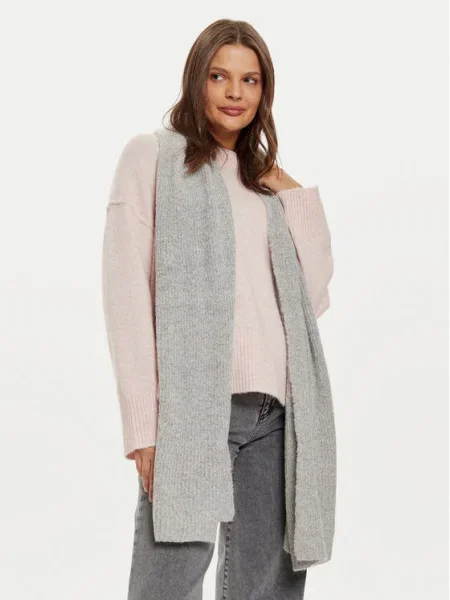 VERO MODA Šál VMGILA svetlosivá sivá
