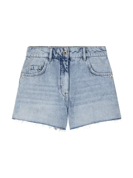 Szorty jeansowe Patrizia Pepe niebieskie