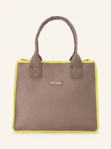 Vivi Mari Shopperka Z Torebką Typu Pouch beige beżowa