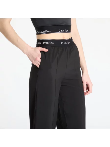 Широкие спортивные штаны Calvin Klein черные