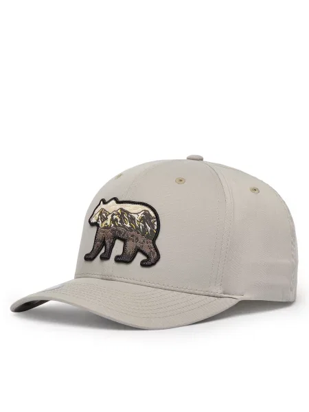 Kepurė su snapeliu Columbia pilka