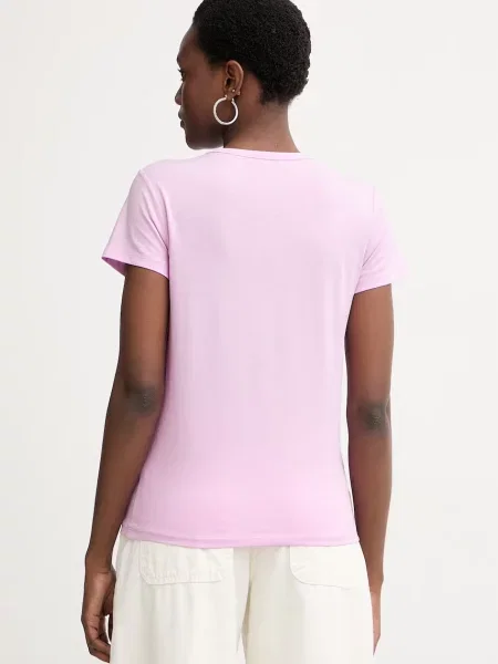 BOSS t-shirt fioletowa