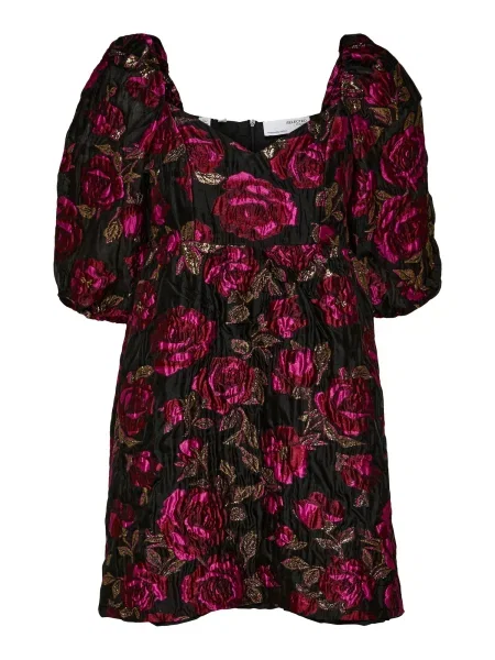 Suknele Selected Femme Petite juoda