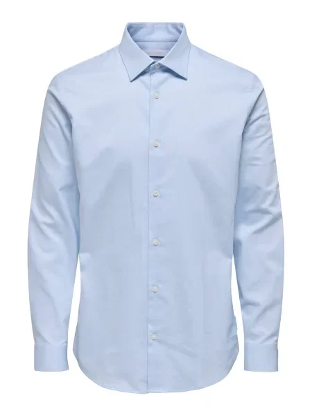 Only & Sons Cămașă ONSJIM deschis albastru