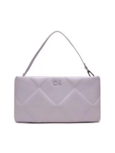 Pisemska torbica Calvin Klein vijolična