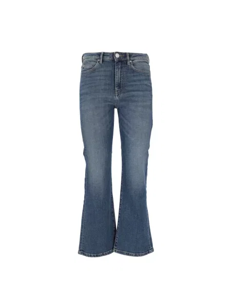 PINKO Jeansy Kobieta Denim Dżinsy bootcut z denimu o średnim odcieniu niebieski