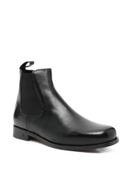 Botine chelsea Morgillo din piele negru