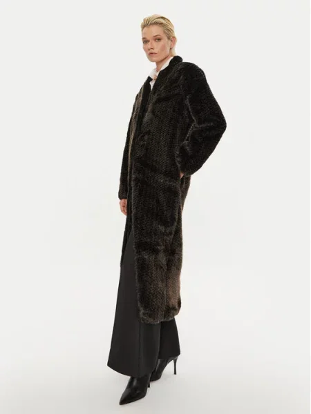 Krzneni plašč Bruuns Bazaar rjava